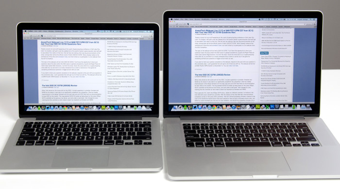 MacBook Pro 13 vs 15 Retina